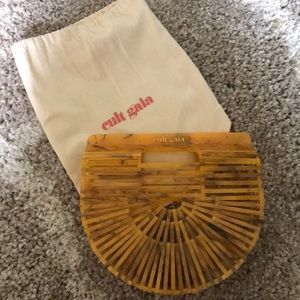 Cult Gaia mini acrylic ark bag